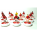Subbuteo Andrew Table Soccer SC Internacional Porto Alegre 2017-18 on WSB Professional Bases